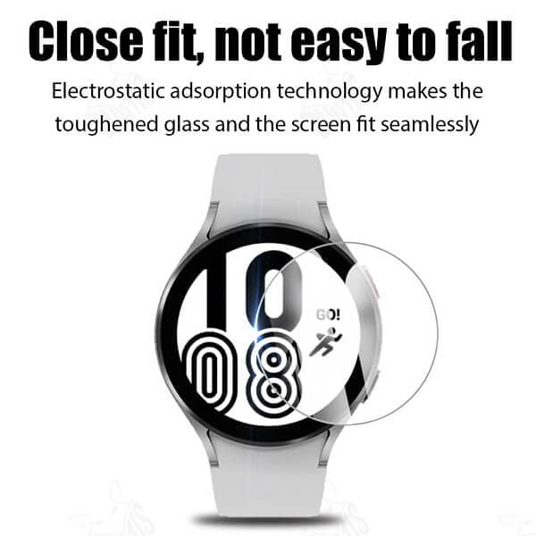 (3 Pcs) Samsung Galaxy Watch 4 42mm & 46mm Classic Screen Protector Tempered Glass Guard (3 Pcs) Samsung Galaxy Watch 4 42mm & 46mm Classic Screen Protector Tempered Glass Guard
